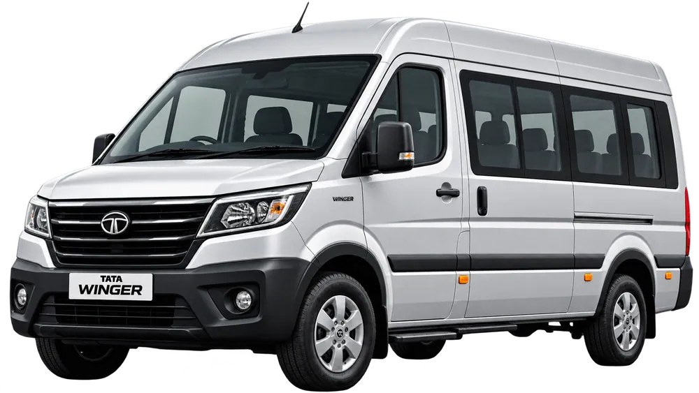 Tata Winger available for car rental in Sindhudurg